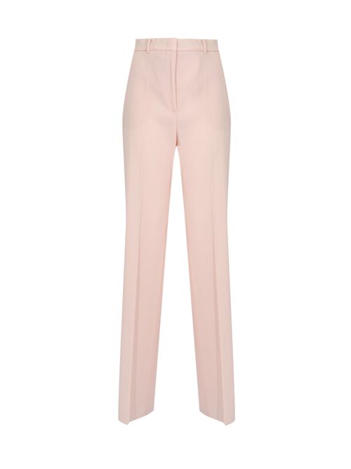 Pantalone MSTQUASAR in lana crepe satin Rosa MAX MARA STUDIO | 2616131041600047